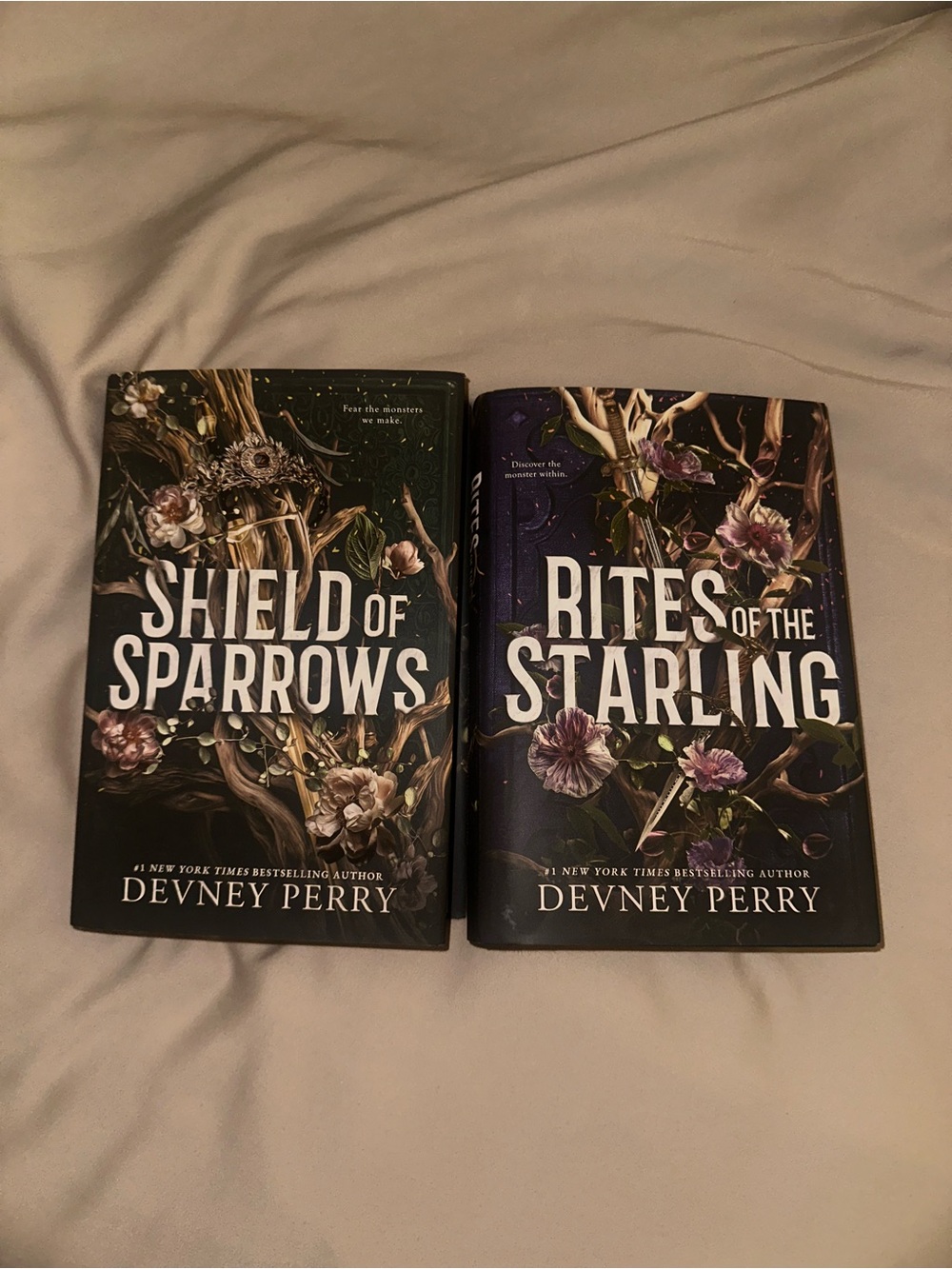 Shield of Sparrows & Rites of the Starling- Hardbacks!